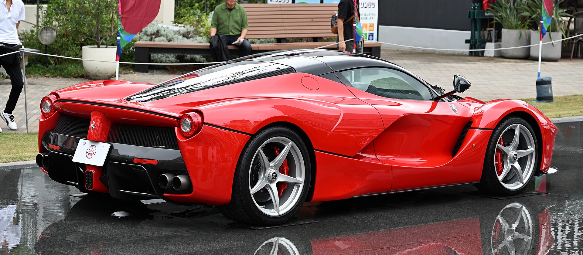 Ferrari LaFerrari, vista trasera